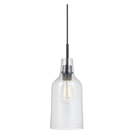 Cal Lighting 60W Cosenza Bubble Glass Pendant Fixture FX-3639-1
